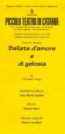 Ballate d'amore e gelosia